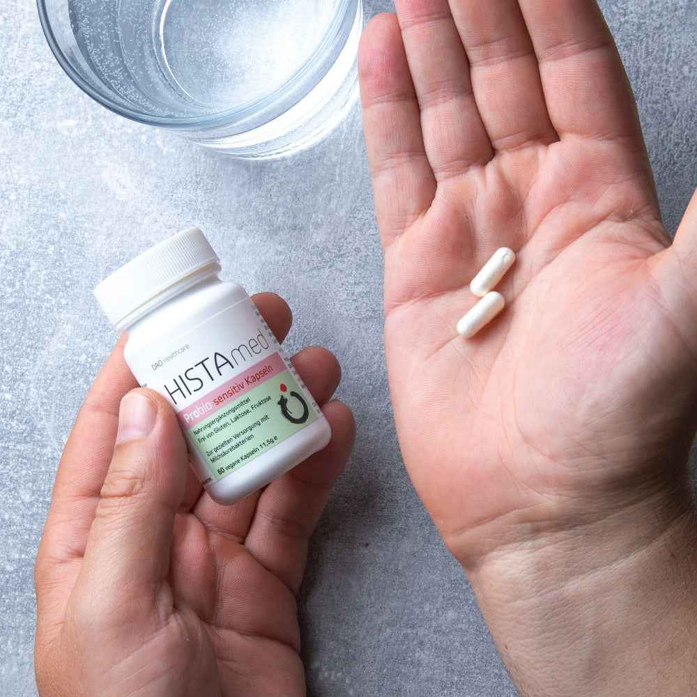 Sensitive Probiotika bei Histaminintoleranz | HISTAmed® Probio sensitiv
